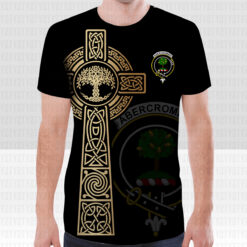 Celtic Tree Of Life Clan Unisex Black T-Shirt