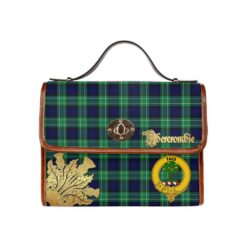Clan Tartan Vibe Golden Thistle Canvas Bag