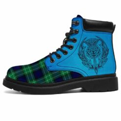 Tartan All-Season Boots - Celtic Thistle