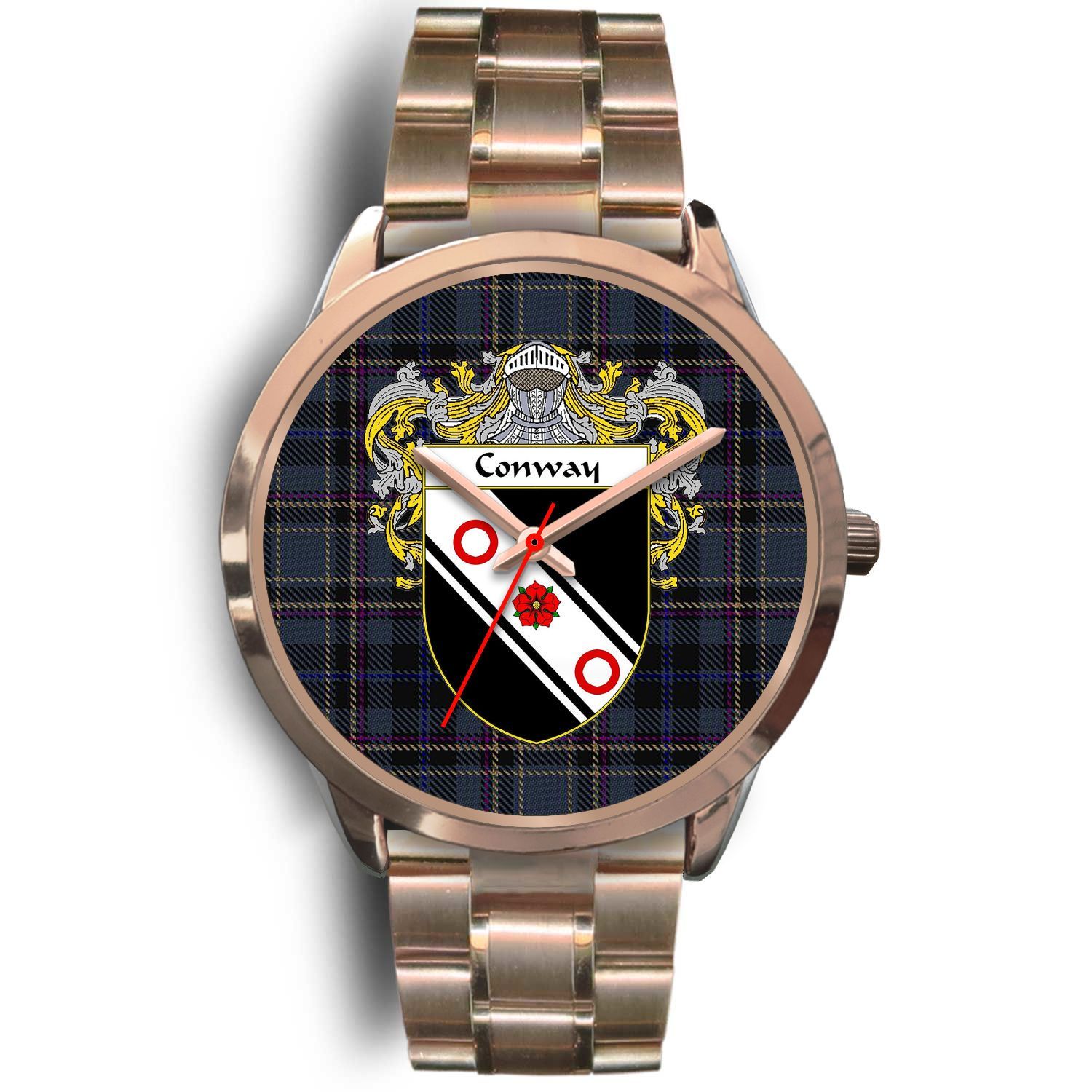 Classic Timeless Clan Buchanan Old Sett Tartan Watch | Zazzle