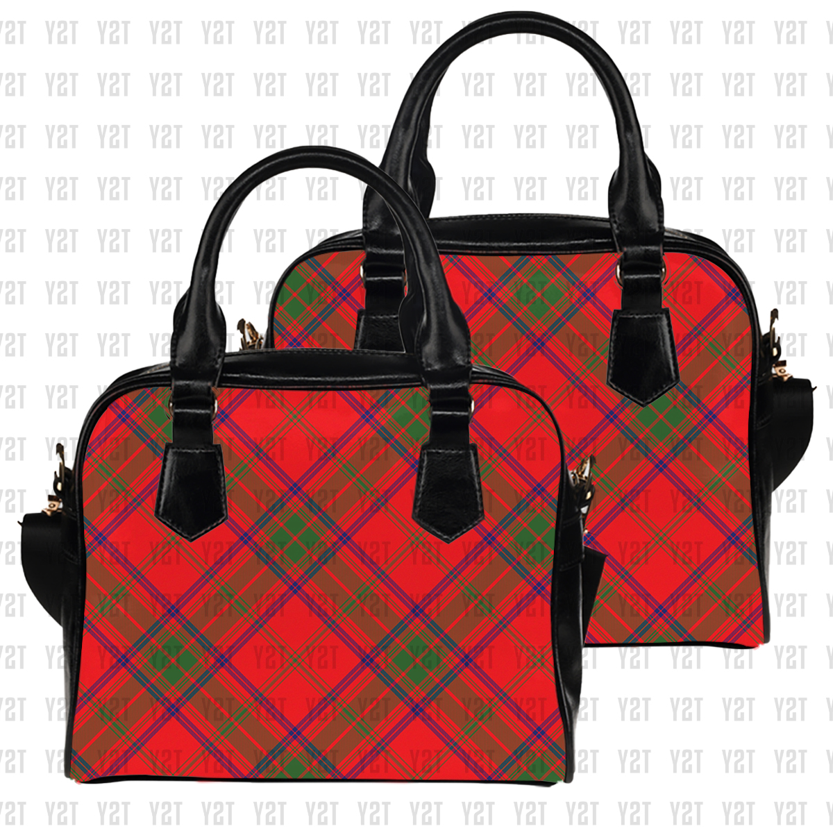 Ross Tartan Shoulder Handbag New Your Tartan