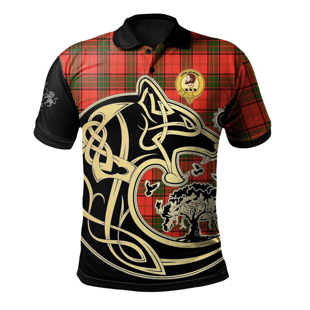 Clan Polo Shirt Viking Wolf