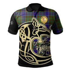 Adam Clan Polo Shirt Viking Wolf