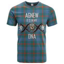 Agnew Ancient Clan DNA In Me Tartan Crest T-Shirt