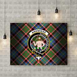 Aikenhead Crest Canvas New