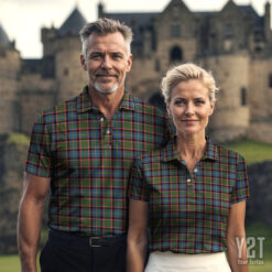 Aikenhead Scottish Clan Tartan Polo Shirt - Authentic Heritage Apparel