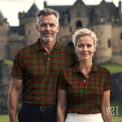 Ainslie Scottish Clan Tartan Polo Shirt - Authentic Heritage Apparel