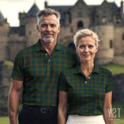Aiton Scottish Clan Tartan Polo Shirt - Authentic Heritage Apparel