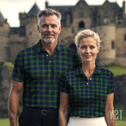 Alexander Scottish Clan Tartan Polo Shirt - Authentic Heritage Apparel