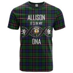 Allison (MacGregor-Hastie) Clan DNA In Me Tartan Crest T-Shirt