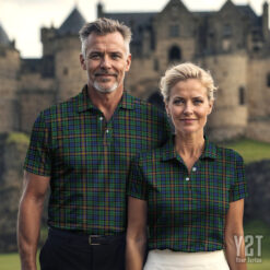 Allison Scottish Clan Tartan Polo Shirt - Authentic Heritage Apparel