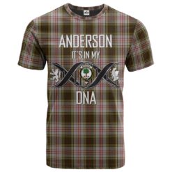 Anderson Dress Clan DNA In Me Tartan Crest T-Shirt