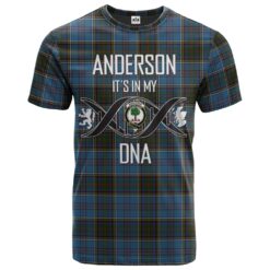 Anderson MacGregor Hastie 02 Clan DNA In Me Tartan Crest T-Shirt