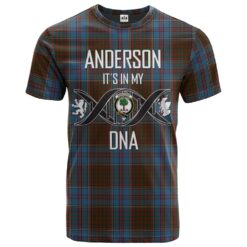 Anderson MacGregor Hastie 03 Clan DNA In Me Tartan Crest T-Shirt