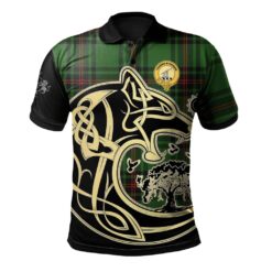 Anstruther Clan Polo Shirt Viking Wolf
