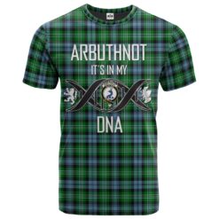 Arbuthnot Ancient Clan DNA In Me Tartan Crest T-Shirt