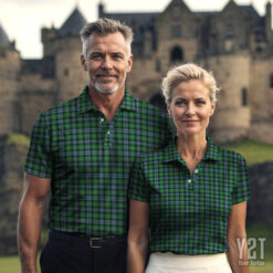 Arbuthnot Scottish Clan Tartan Polo Shirt - Authentic Heritage Apparel