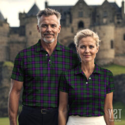 Armstrong Scottish Clan Tartan Polo Shirt - Authentic Heritage Apparel
