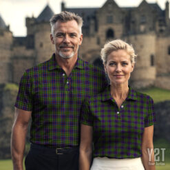 Arnott Scottish Clan Tartan Polo Shirt - Authentic Heritage Apparel