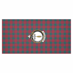 Auchinleck Crest Tartan Tablecloth