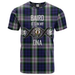 Baird Dress Clan DNA In Me Tartan Crest T-Shirt