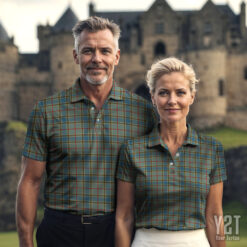 Balfour Scottish Clan Tartan Polo Shirt - Authentic Heritage Apparel