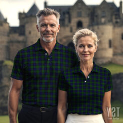 Bannatyne Scottish Clan Tartan Polo Shirt - Authentic Heritage Apparel