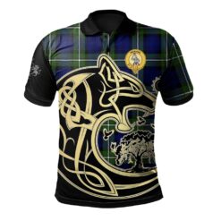 Bannerman Clan Polo Shirt Viking Wolf