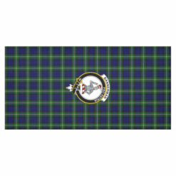 Bannerman Crest Tartan Tablecloth