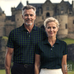 Bannerman Scottish Clan Tartan Polo Shirt - Authentic Heritage Apparel