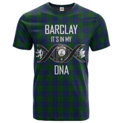 Barclay Clan DNA In Me Tartan Crest T-Shirt