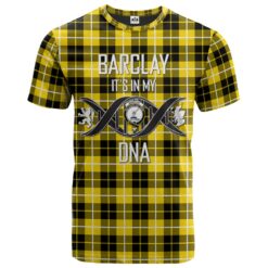 Barclay Dress Modern Clan DNA In Me Tartan Crest T-Shirt