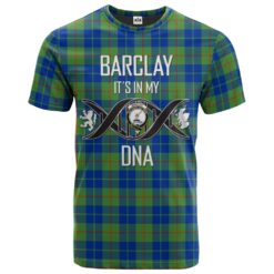 Barclay Hunting Ancient Clan DNA In Me Tartan Crest T-Shirt
