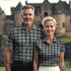 Bell Scottish Clan Tartan Polo Shirt - Authentic Heritage Apparel