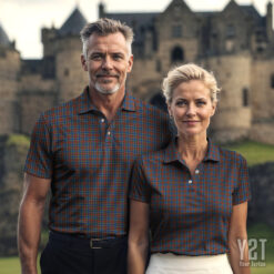 Bethune Scottish Clan Tartan Polo Shirt - Authentic Heritage Apparel