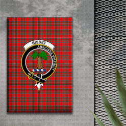 Binning (of Wallifoord) Crest Canvas New
