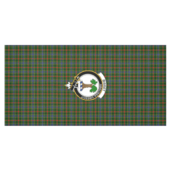 Bisset Crest Tartan Tablecloth