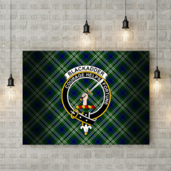 Blackadder Crest Canvas New
