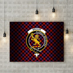 Broun Crest Canvas New