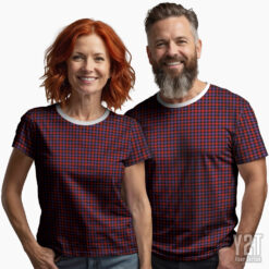 Broun Scottish Tartan T-shirt – Authentic Clan Apparel