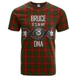 Bruce Vestiarium Clan DNA In Me Tartan Crest T-Shirt