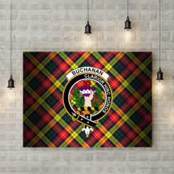 Buchanan Modern Crest Canvas New