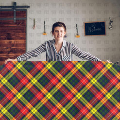 Buchanan Modern Tartan Tablecloth New