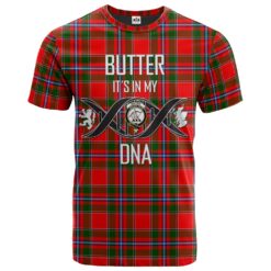 Butter Clan DNA In Me Tartan Crest T-Shirt