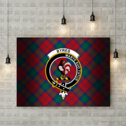 Byres Crest Canvas New