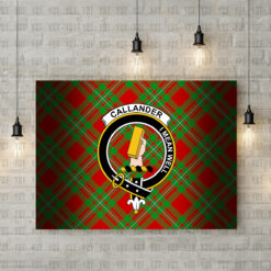Callander Crest Canvas New