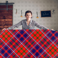 Cameron of Erracht Modern back Tartan Tablecloth New