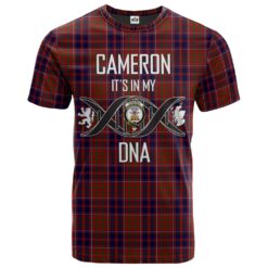 Cameron of Locheil Original Clan DNA In Me Tartan Crest T-Shirt