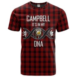 Campbell of Armaddie Clan DNA In Me Tartan Crest T-Shirt