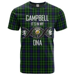 Campbell of Breadalbane Clan DNA In Me Tartan Crest T-Shirt